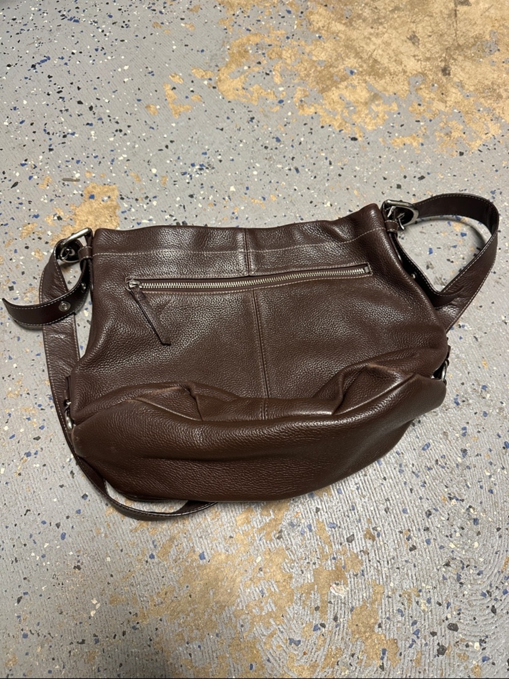 Coach Brown Leather Tote Shoulder Bag